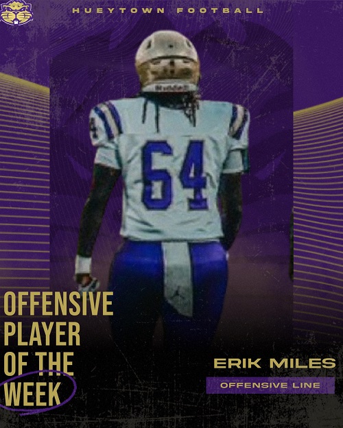 Week #2 - Offensive Player of the Week