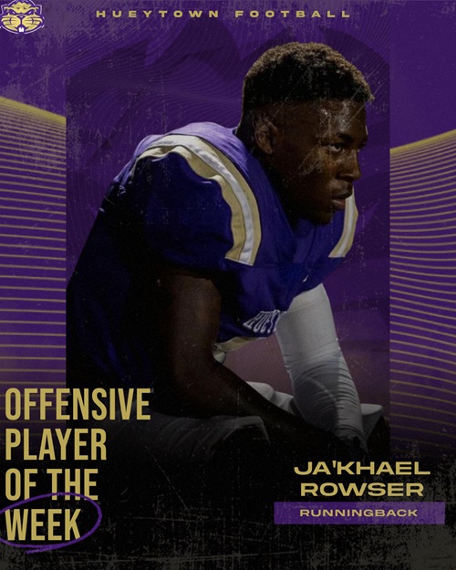 Week #6- Offensive Player of the Week