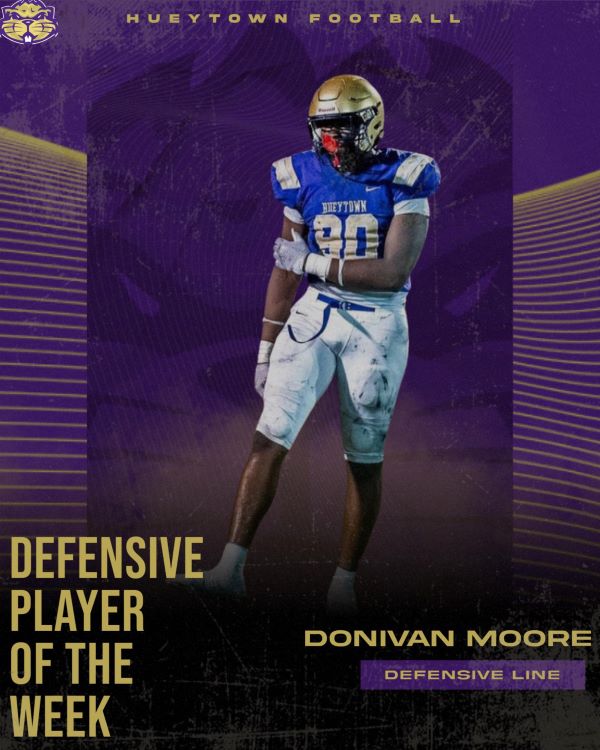 Defensive Player of the Week