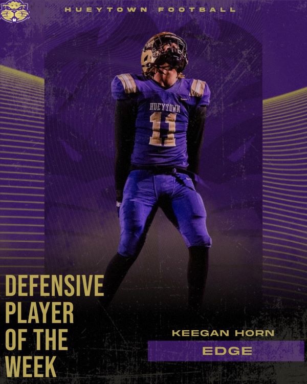 Defensive Player of the Week